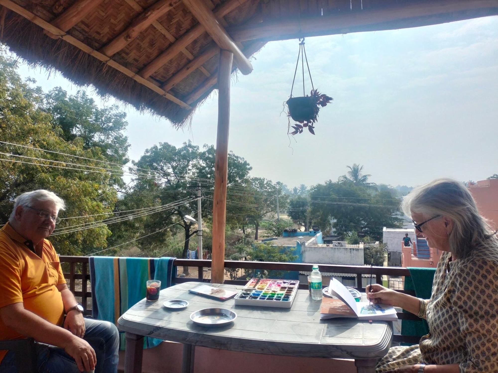 Prajwal Home Stay Хампи Экстерьер фото